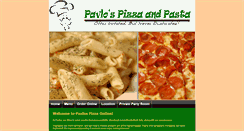 Desktop Screenshot of pavlospizza.com